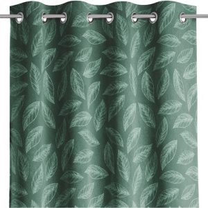 Zelený sametový závěs 140x250 cm Calm – Restilo