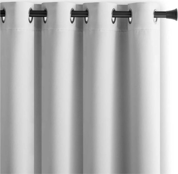 Bílý zatemňovací závěs 140x270 cm Eyelets – Restilo
