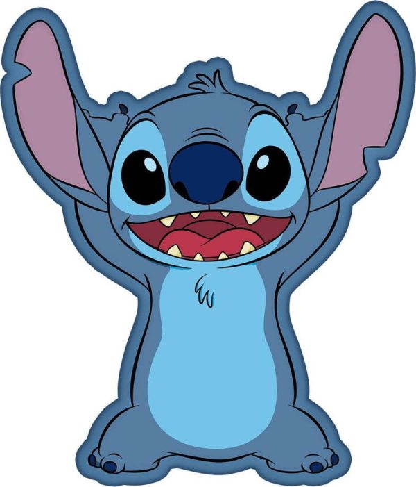 Fleecový dětský polštářek 30x35 cm Lilo and Stitch – Jerry Fabrics