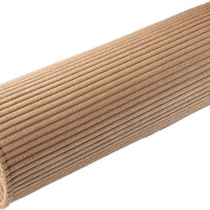 Hnědý manšestrový dětský pohovkový polštář Roll – Wigiwama