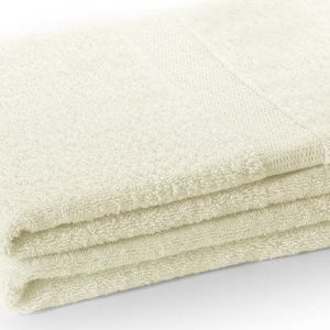 Krémový froté bavlněný ručník 30x50 cm Marina – DecoKing