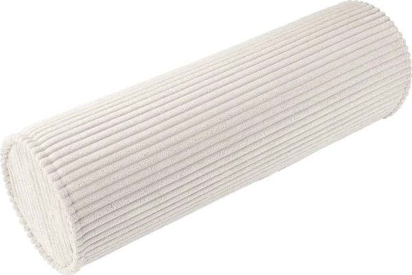 Krémový manšestrový dětský pohovkový polštář Roll – Wigiwama