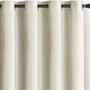 Krémový sametový dimout závěs 140x245 cm – Restilo