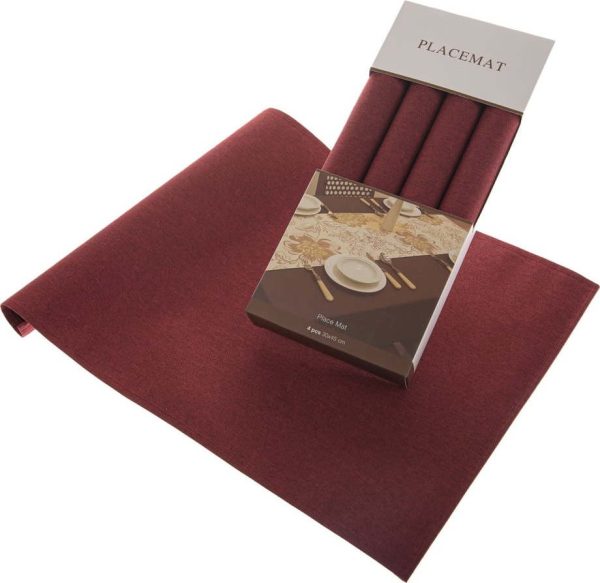 Látková prostírání v sadě 4 ks 30x45 cm – Dakls