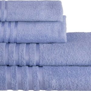 Modrá froté bavlněná osuška 70x140 cm Simple – Casa Selección