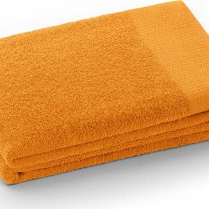 Oranžový froté bavlněný ručník 50x100 cm Amari – Restilo