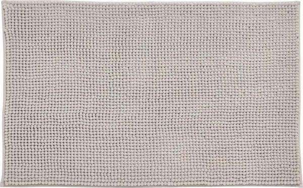 Šedá koupelnová předložka 50x80 cm Bobble – Catherine Lansfield