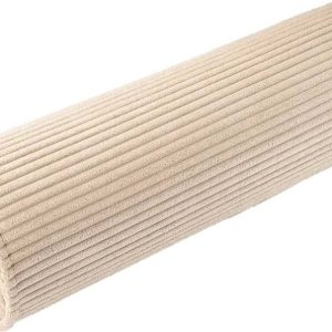 Světle hnědý manšestrový dětský pohovkový polštář Roll – Wigiwama