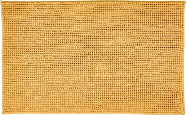 Žlutá koupelnová předložka 50x80 cm Bobble – Catherine Lansfield