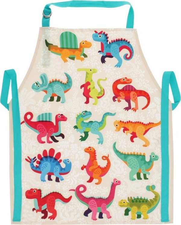 Bavlněná dětská zástěra Baby Dinos – Rex London