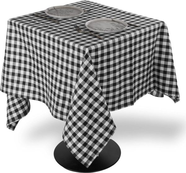 Bavlněný ubrus 150x150 cm Gingham – Tiseco Home Studio