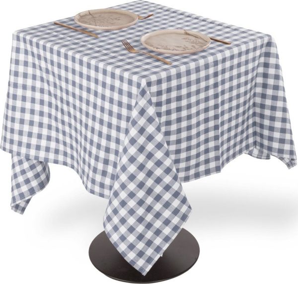 Bavlněný ubrus 150x150 cm Gingham – Tiseco Home Studio