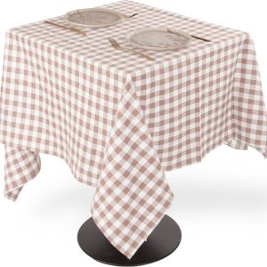 Bavlněný ubrus 150x150 cm Gingham – Tiseco Home Studio