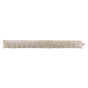 Béžová ochrana proti průvanu 10x80 cm Flanela – douceur d'intérieur