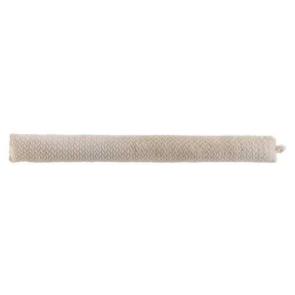 Béžová ochrana proti průvanu 10x80 cm Flanela – douceur d'intérieur