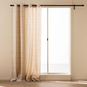 Béžový závěs 140x240 cm Ondine – douceur d'intérieur