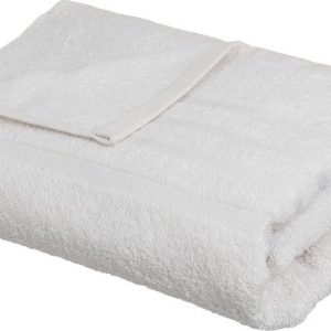 Bílá froté bavlněná osuška 100x150 cm Simple – Casa Selección