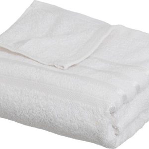 Bílá froté bavlněná osuška 70x140 cm Simple – Casa Selección
