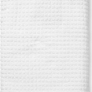 Bílá froté osuška z Bio bavlny 70x140 cm Check – JUNA