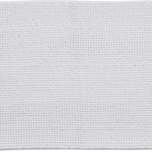 Bílá koupelnová předložka 50x80 cm Bobble – Catherine Lansfield