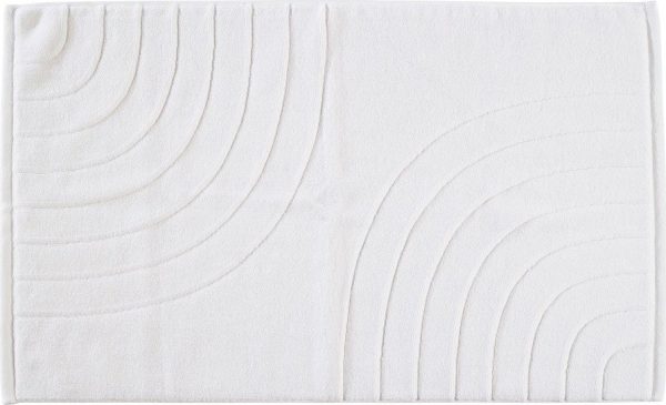 Bílá koupelnová předložka 50x80 cm Time – Zone