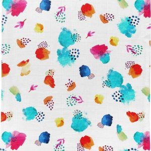 Bílá mušelínová dětská deka 75x100 cm Summer – Mijolnir