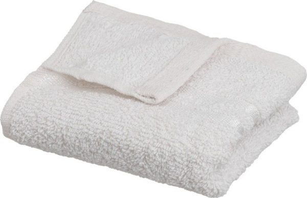 Bílý froté bavlněný ručník 30x50 cm Simple – Casa Selección