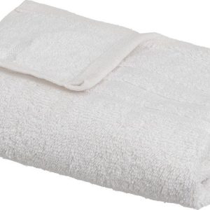 Bílý froté bavlněný ručník 50x100 cm Simple – Casa Selección