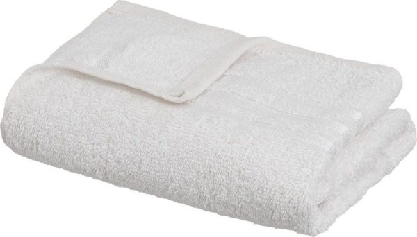 Bílý froté bavlněný ručník 50x100 cm Simple – Casa Selección