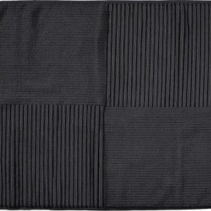 Černá koupelnová předložka 50x80 cm Classic – Zone