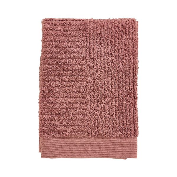 Červený froté bavlněný ručník 50x70 cm Classic – Zone