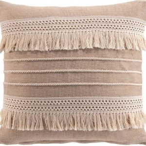 Dekorační polštář s příměsí juty 45x45 cm Cirrus – douceur d'intérieur