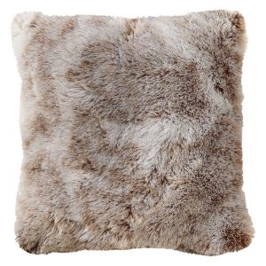Dekorační polštář z umělé kožešiny 45x45 cm Antartic – douceur d'intérieur