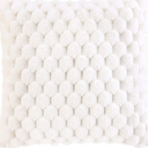 Dekorační polštář z umělé kožešiny 45x45 cm Frosty – douceur d'intérieur