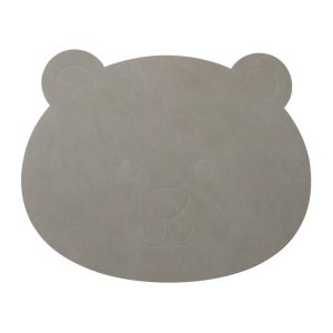 Dětské prostírání z eko kůže 30x38 cm Bear Nupo – LIND DNA