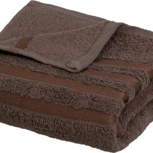 Hnědá froté bavlněná osuška 70x140 cm Simple – Casa Selección