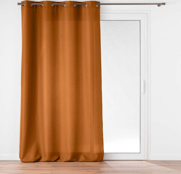 Hnědý závěs 140x280 cm Soline – douceur d'intérieur