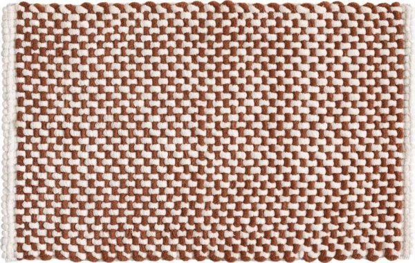 Koupelnová předložka v terakotové barvě 50x80 cm Rafael – douceur d'intérieur