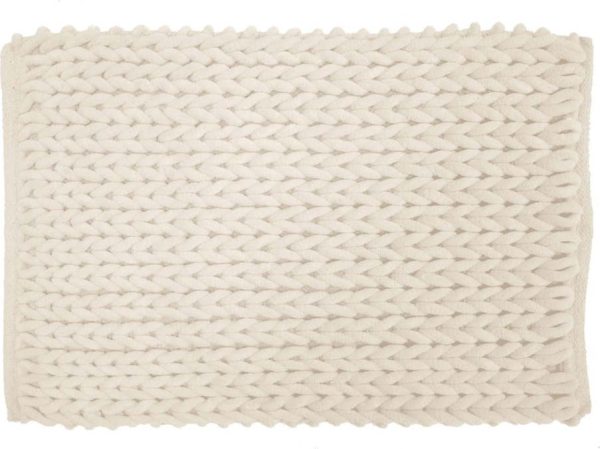Krémová koupelnová předložka 50x80 cm Ariel – douceur d'intérieur