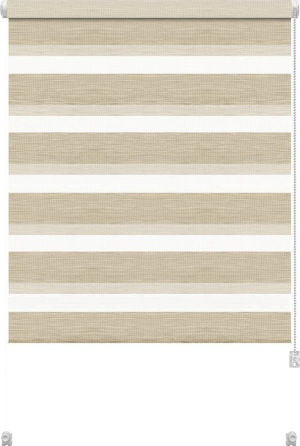 Krémová roleta den a noc 97x150 cm Zebra Natur – Gardinia