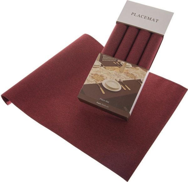 Látková prostírání v sadě 4 ks 30x45 cm Simple – Dakls