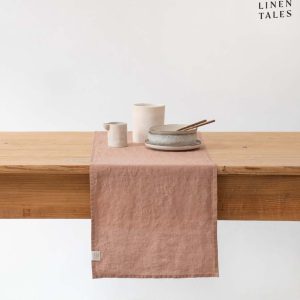 Lněný běhoun na stůl 40x150 cm – Linen Tales
