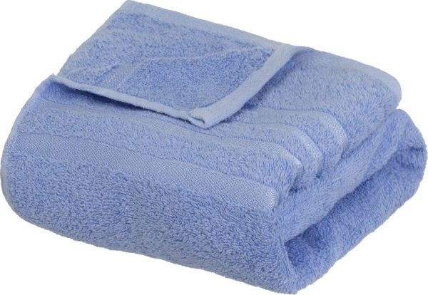 Modrá froté bavlněná osuška 70x140 cm Simple – Casa Selección
