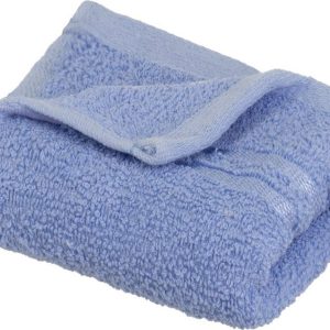 Modrý froté bavlněný ručník 30x50 cm Simple – Casa Selección