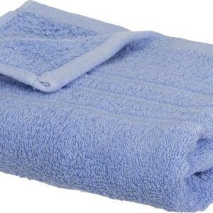 Modrý froté bavlněný ručník 50x100 cm Simple – Casa Selección