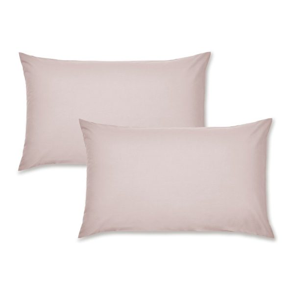 Perkálové povlaky na polštáře v sadě 2 ks 75x50 cm Easy Iron Percale – Catherine Lansfield