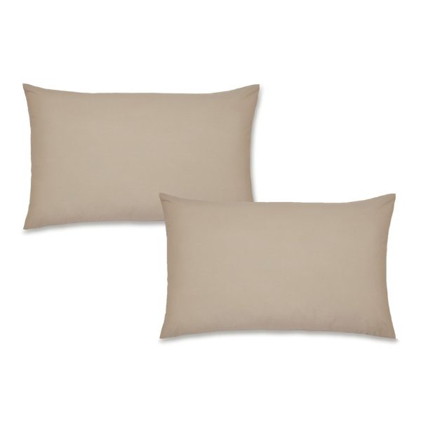 Perkálové povlaky na polštáře v sadě 2 ks 75x50 cm Easy Iron Percale – Catherine Lansfield