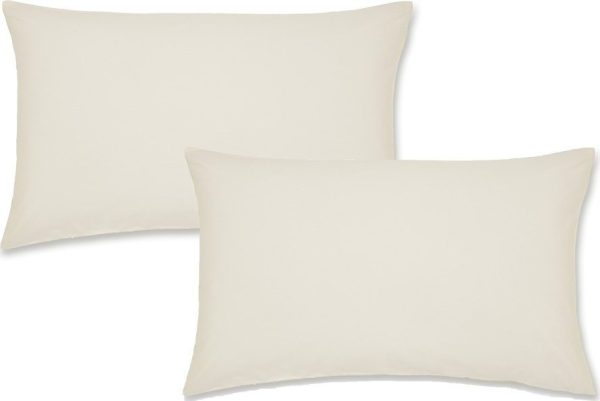Perkálové povlaky na polštáře v sadě 2 ks 75x50 cm Easy Iron Percale – Catherine Lansfield