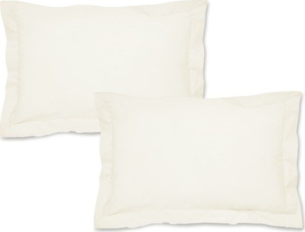 Perkálové povlaky na polštáře v sadě 2 ks 75x50 cm Easy Iron Percale – Catherine Lansfield