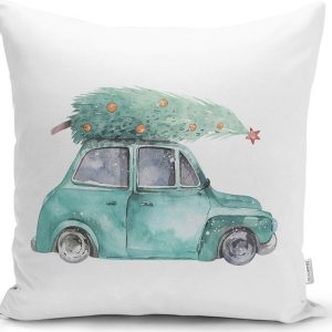 Povlak na polštář s vánočním motivem 43x43 cm Full Ride – Mila Home